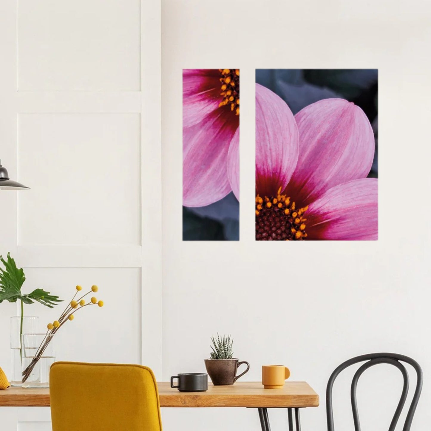 Single Wink Dahlia - Foam Print Wall Art